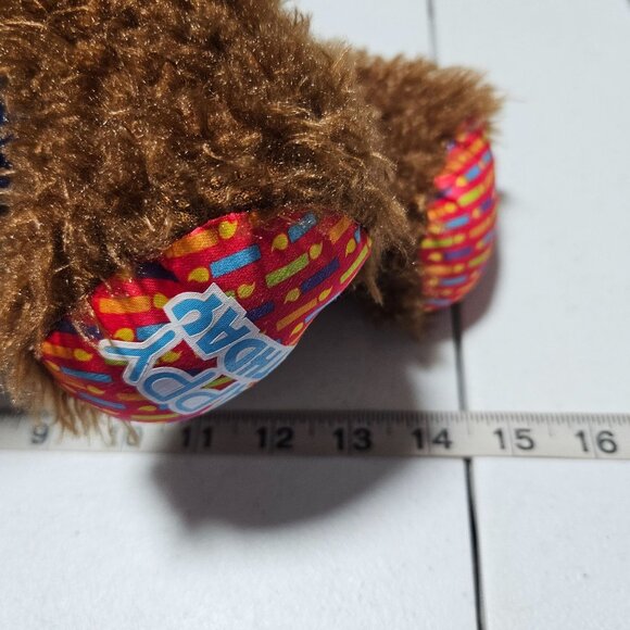 Build a Bear Happy Birthday 14 inch Plush Cupcake Blue T-Shirt Hat Stuffed Toy - Picture 13 of 13